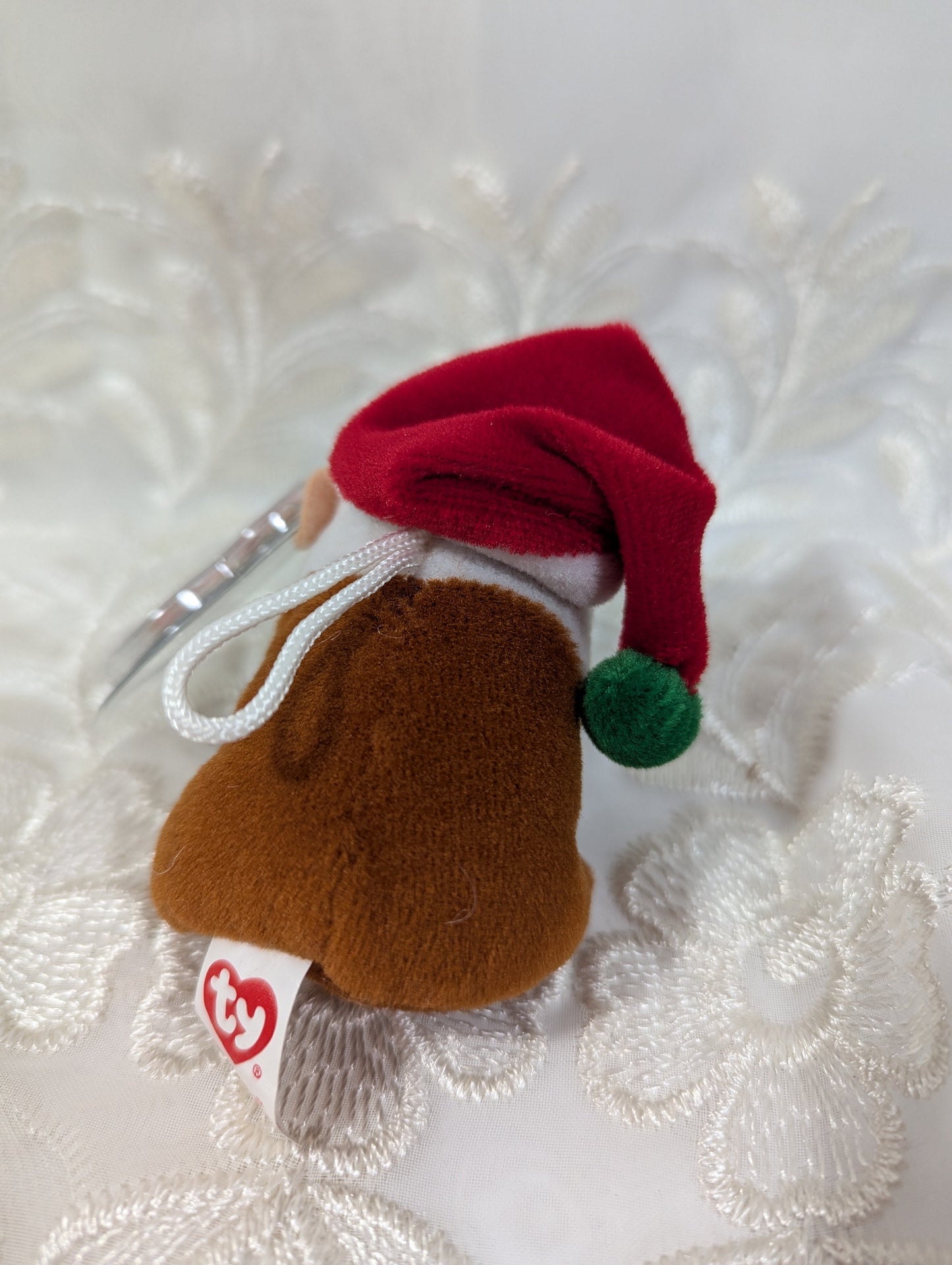 Ty Baby Beanie - Goodies The Hamster (3in) Christmas Tree Ornament - Vintage Beanies Canada