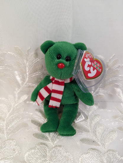 Ty Baby Beanies - Windchill The Bear (5in) Tree Ornament *Tiny* - Vintage Beanies Canada