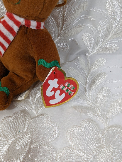 Ty Baby Beanies - Yummy The Gingerbread Man (5 in) Christmas Tree Decor - Vintage Beanies Canada