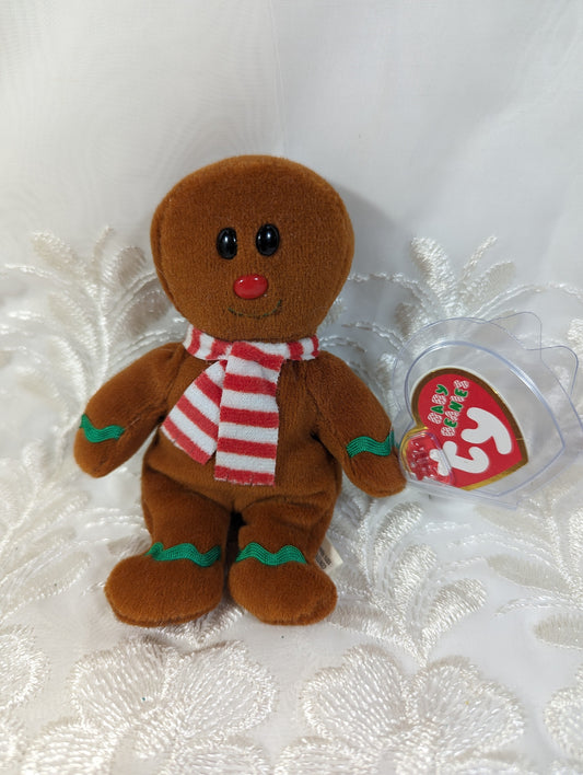 Ty Baby Beanies - Yummy The Gingerbread Man (5 in) Christmas Tree Decor - Vintage Beanies Canada