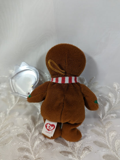 Ty Baby Beanies - Yummy The Gingerbread Man (5 in) Christmas Tree Decor - Vintage Beanies Canada