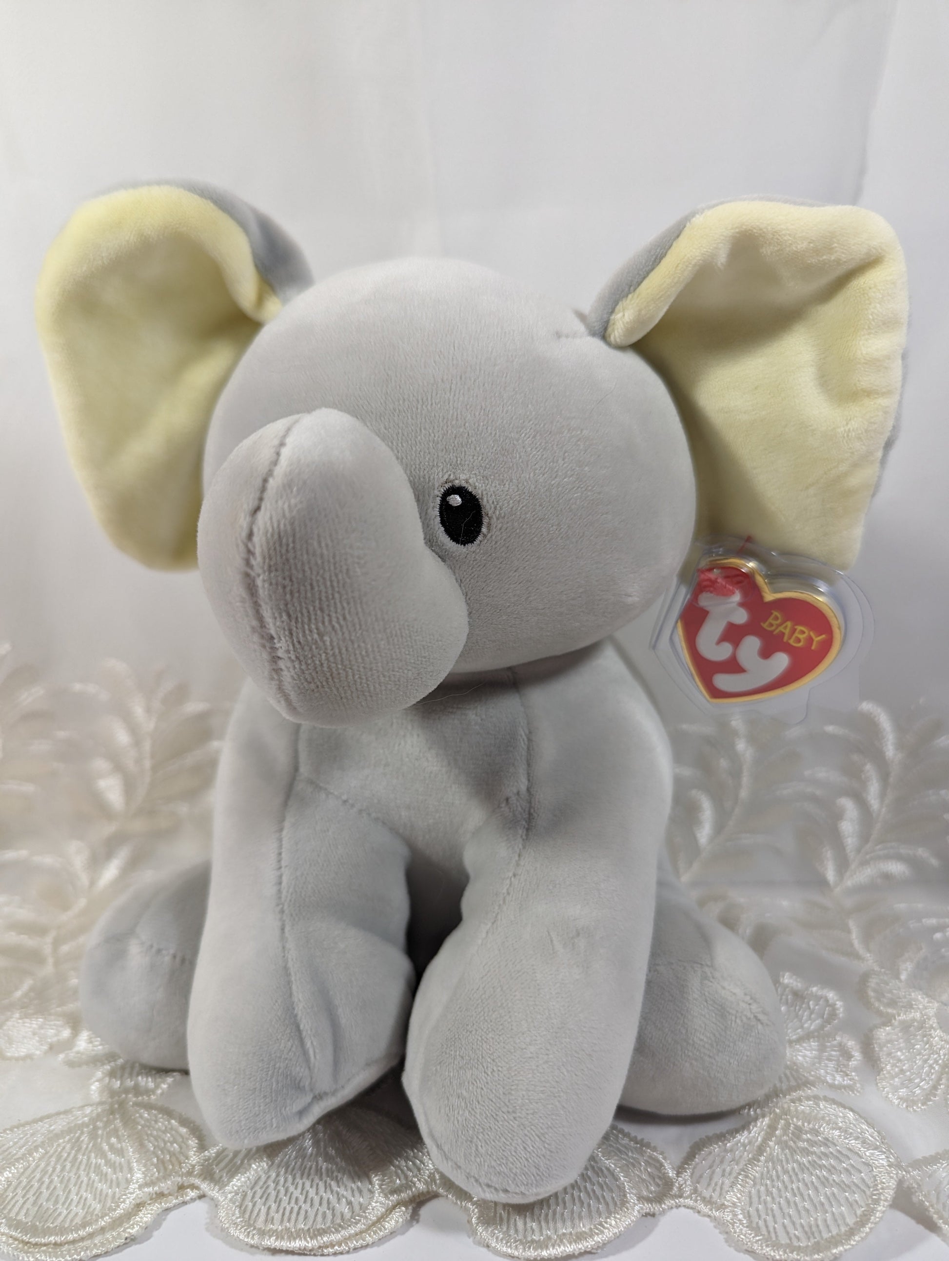 Ty Baby Collection - Bubbles The Elephant (8in) *Rare* - Vintage Beanies Canada