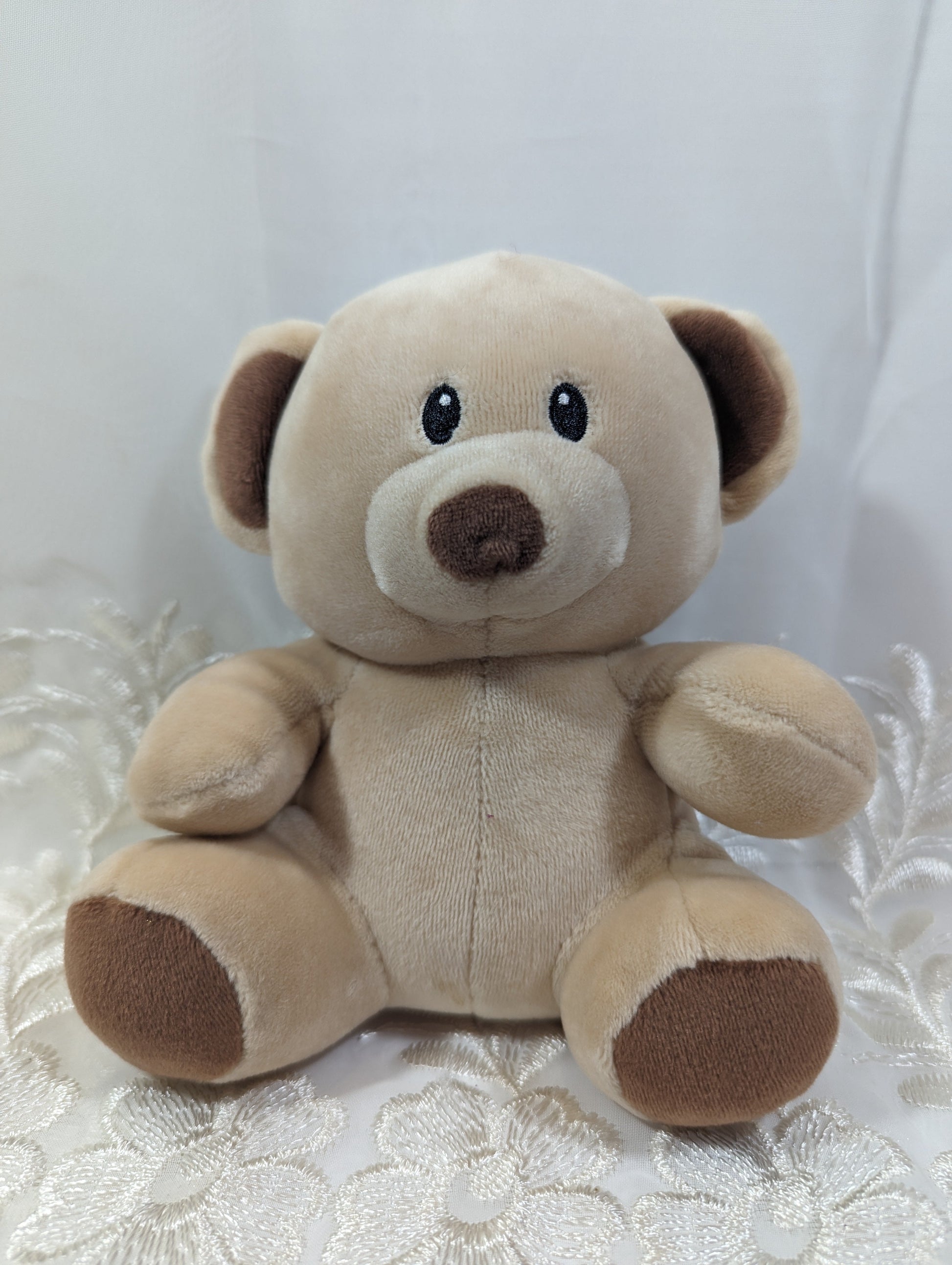 Ty Baby Collection - Bundles The Brown Teddy Bear (6in) No Tag - Vintage Beanies Canada