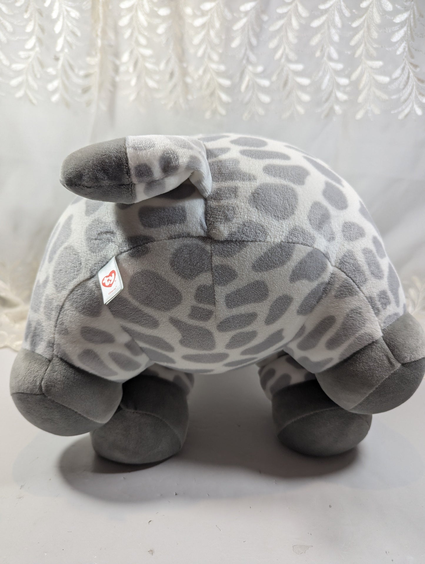 Ty Baby Collection - Gracie the Large Gray Giraffe (16in) *Rare* - Vintage Beanies Canada