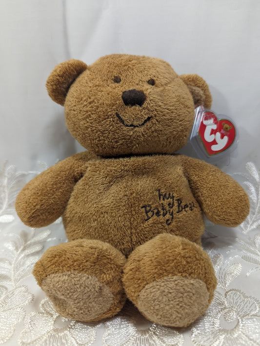 Ty Baby Collection - My Baby Bear The Brown Teddy Bear (9in) *Rare* Non-mint Hang Tag - Vintage Beanies Canada