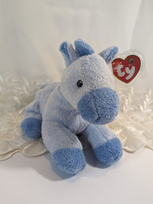 Ty Baby Collection - My Baby Horsey Blue The Horse (10in) *Rare* - Vintage Beanies Canada