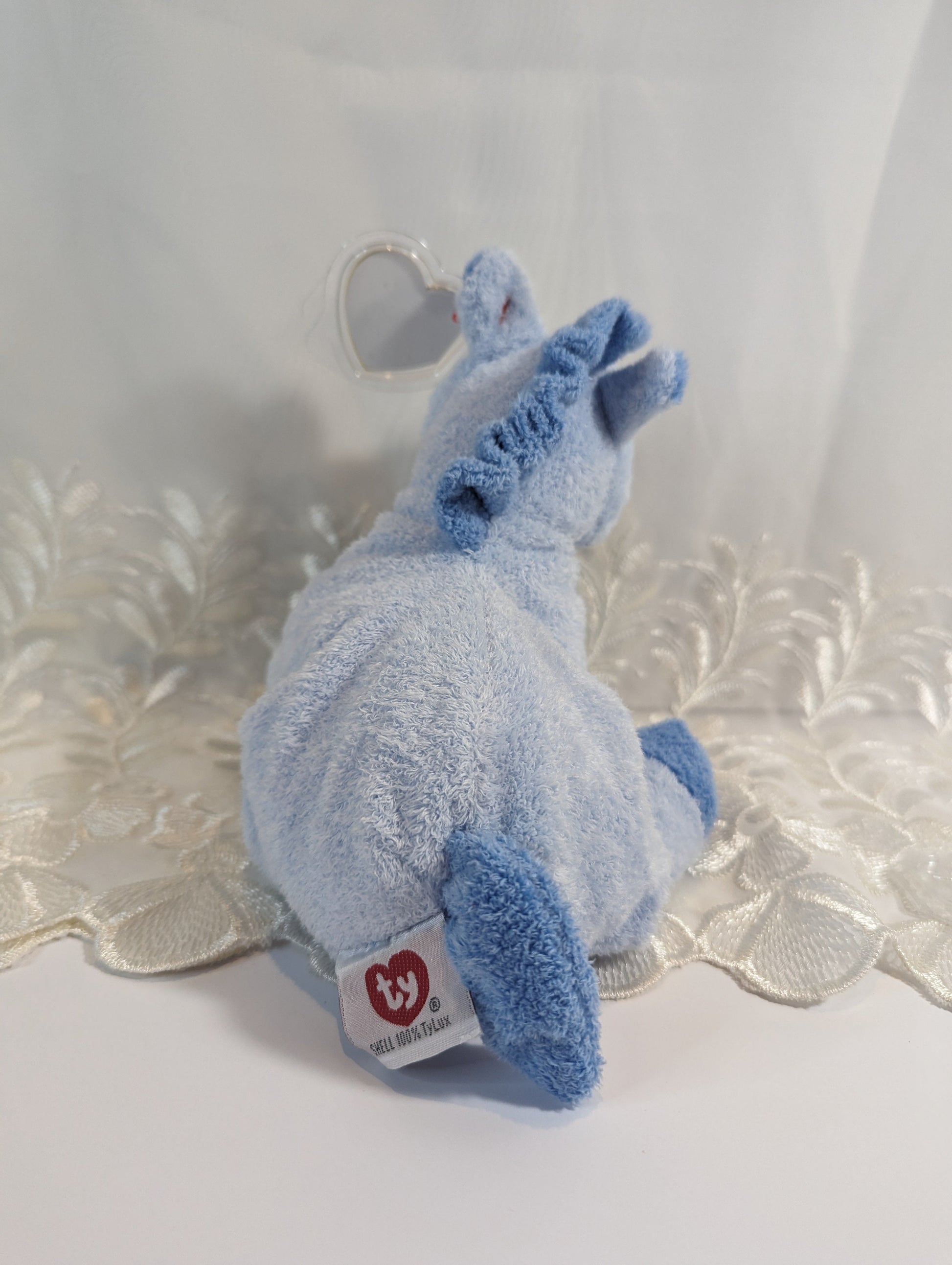 Ty Baby Collection - My Baby Horsey Blue The Horse (10in) *Rare* - Vintage Beanies Canada