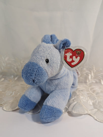 Ty Baby Collection - My Baby Horsey Blue The Horse (10in) *Rare* - Vintage Beanies Canada