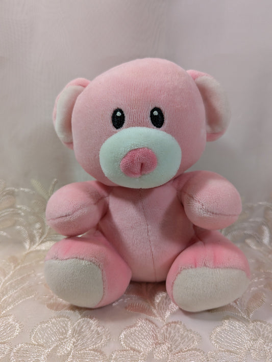 Ty Baby Collection - Princess The Pink Bear (6in) *Rare* No Hang Tag - Vintage Beanies Canada