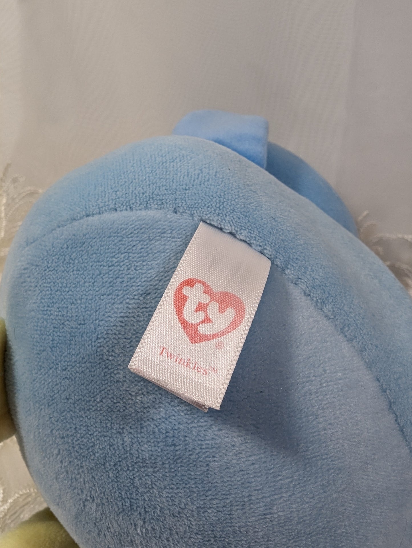 Ty Baby Collection - Twinkles The Blue Penguin *Rare* (8 in) No hang tag - Vintage Beanies Canada