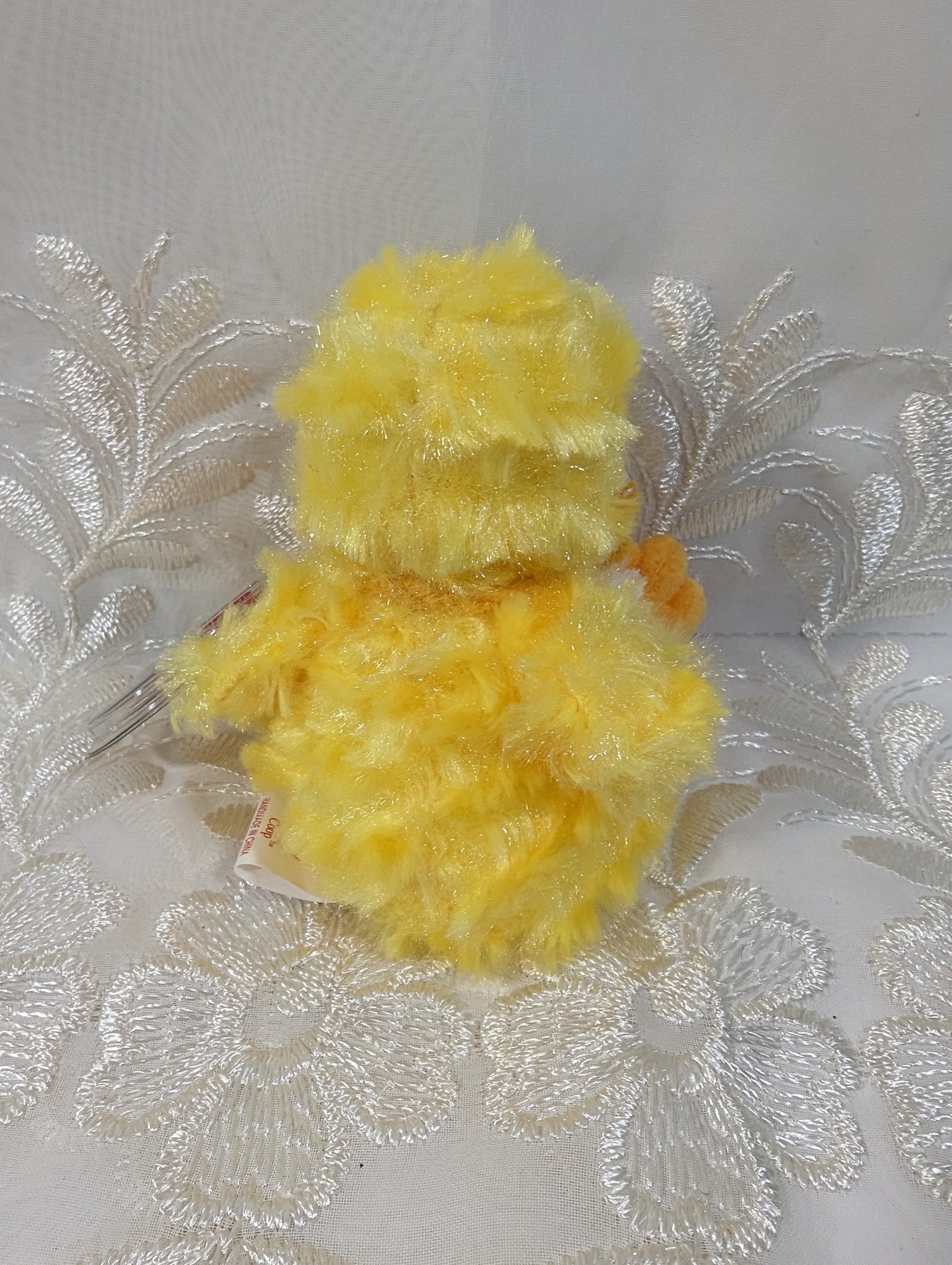 Ty Basket Beanies - Coop the chick (4in) *Tiny* - Vintage Beanies Canada