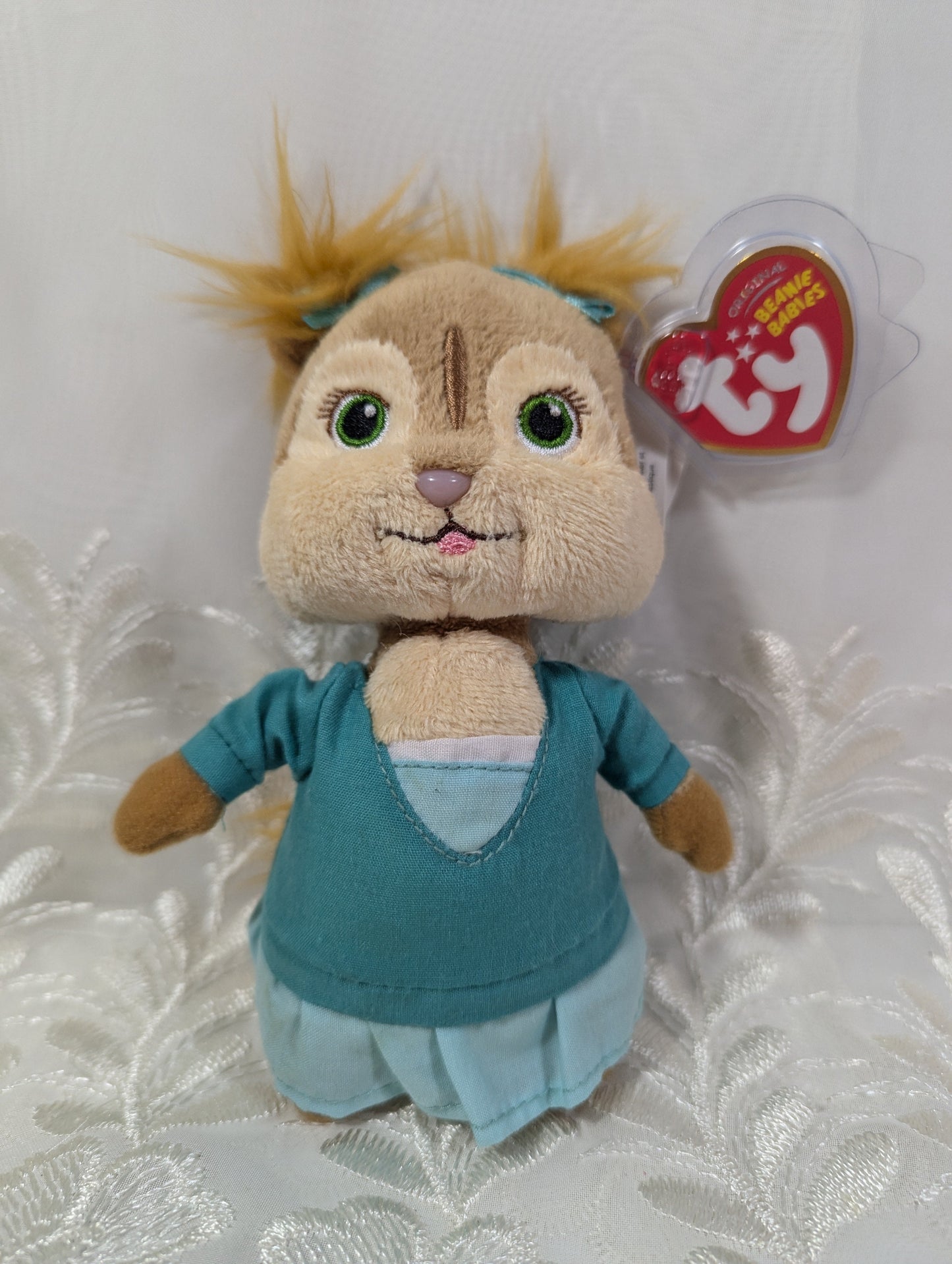 Ty Beanie Babies - Eleanor The Chipmunk From Alvin And The Chipmunks The Movie (6 in) *Rare* - Vintage Beanies Canada