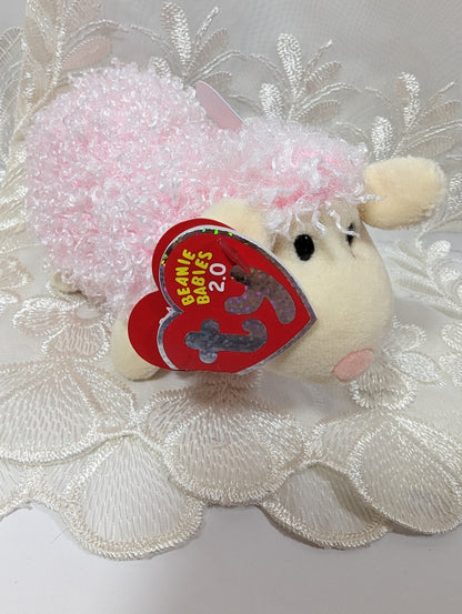 Ty Beanie Baby 2.0 - Baabet The Pink Sheep (6in) - Vintage Beanies Canada