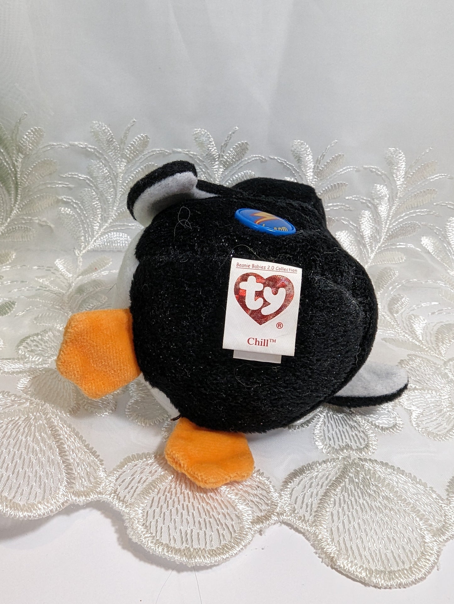 Ty Beanie Baby 2.0 - Chill The Penguin (6in) No Tag - Vintage Beanies Canada