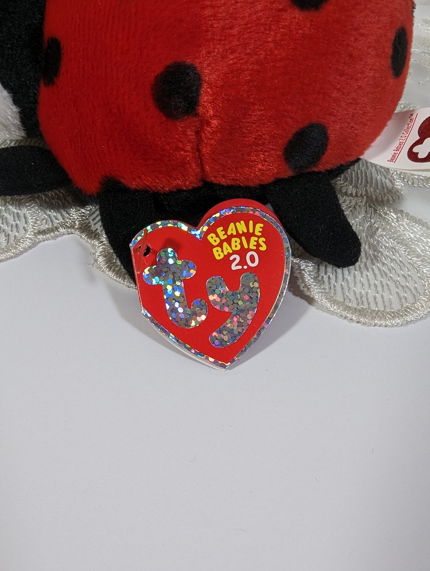 Ty Beanie Baby 2.0 - Maiden The Ladybug (5 in) - Vintage Beanies Canada