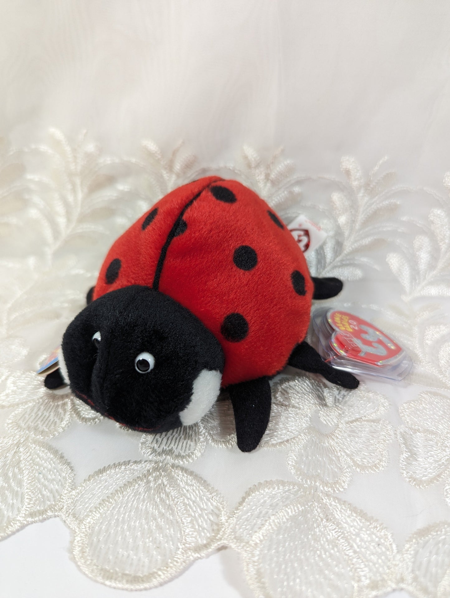 Ty Beanie Baby 2.0 - Maiden The Ladybug (5 in) - Vintage Beanies Canada