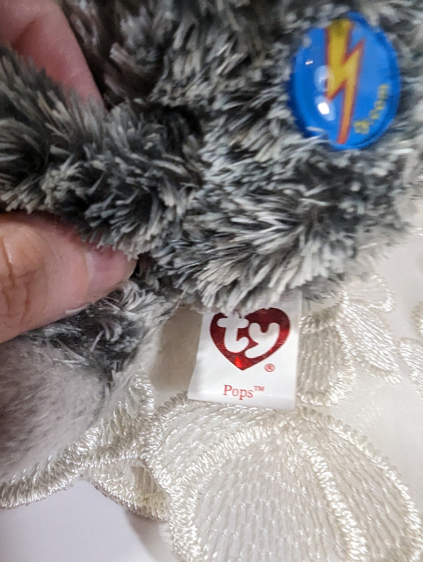 Ty Beanie Baby 2.0 - Pops The Gorilla (8in) Near Mint - Vintage Beanies Canada