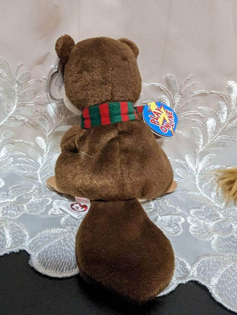 Ty Beanie Baby 2.0 - Yule The Beaver (6in) - Vintage Beanies Canada