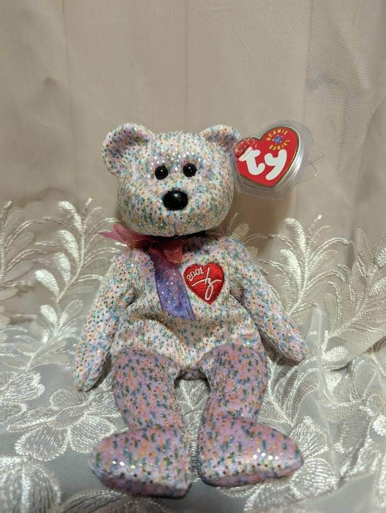 Ty Beanie Baby - 2001 Signature Bear (8.5in) - Vintage Beanies Canada