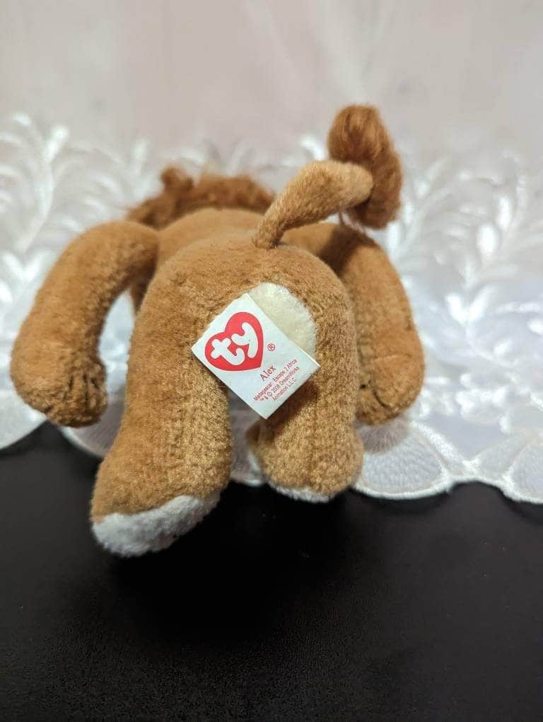 Ty Beanie Baby - Alex from Madagascar The Movie (6in) No Hang Tag Pre-owned - Vintage Beanies Canada