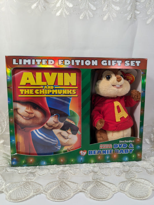 Ty Beanie Baby - Alvin and the Chipmunks DVD Set (Not Sealed) - Vintage Beanies Canada