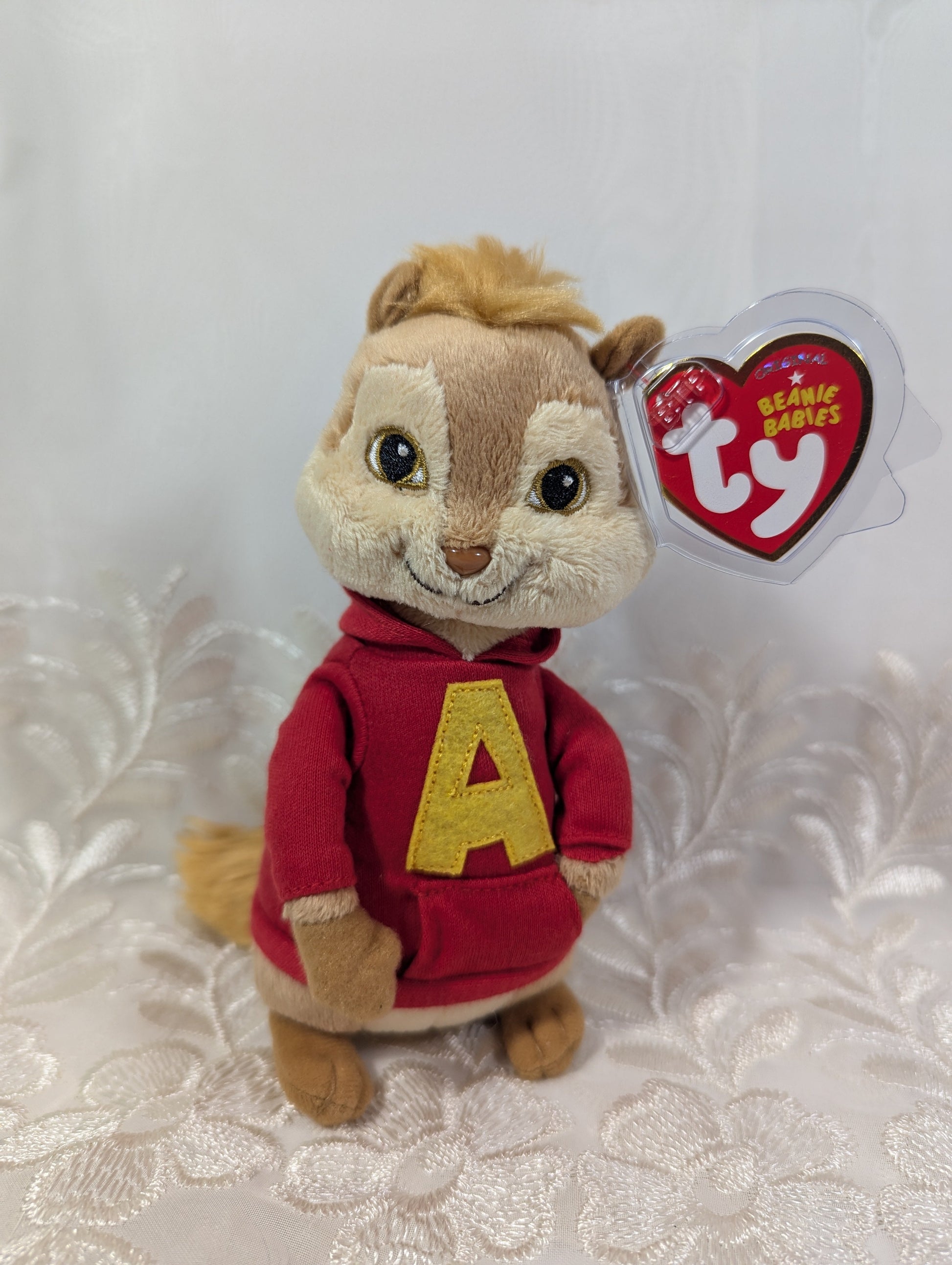 Ty Beanie Baby - ALVIN and the Chipmunks From The Squeakquel *Rare* (6in) - Vintage Beanies Canada