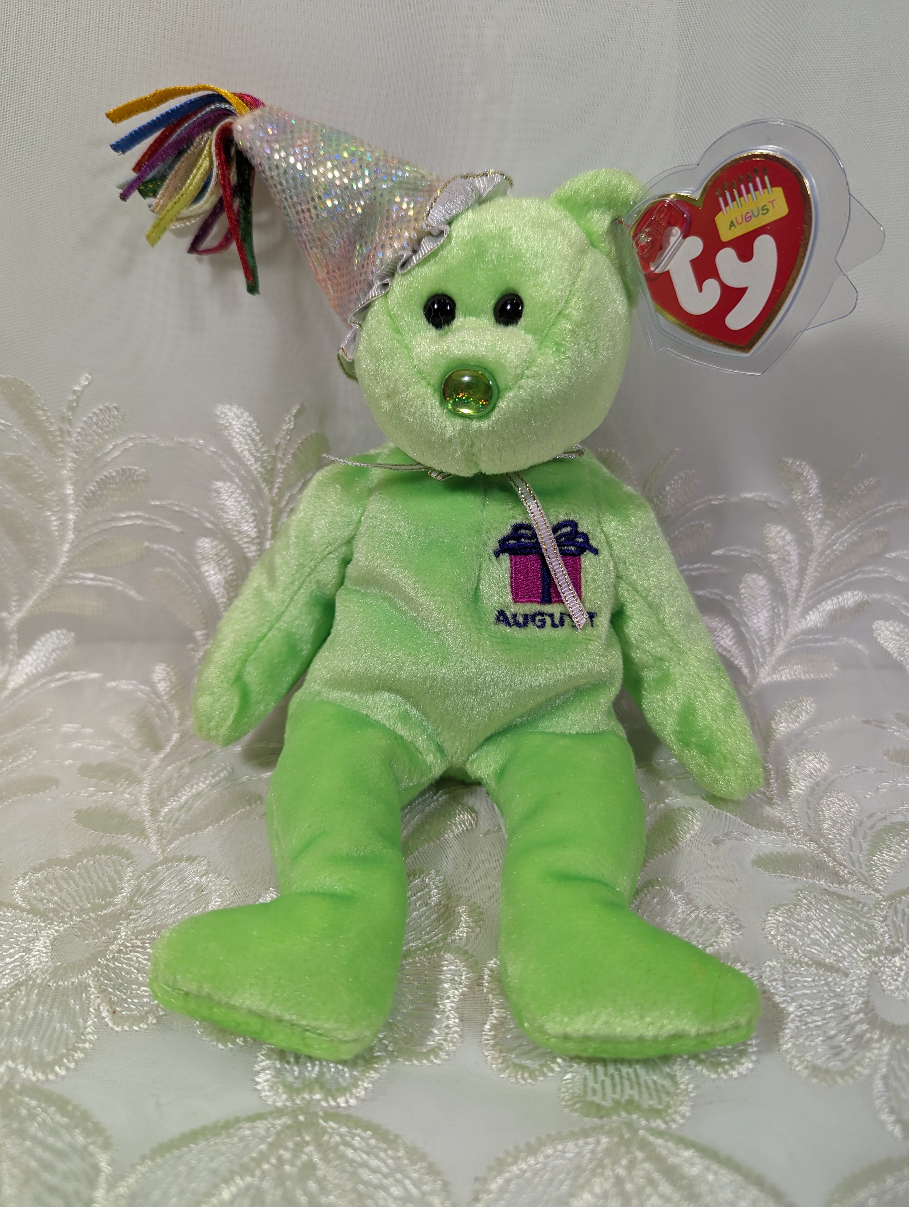 August birthday beanie baby online