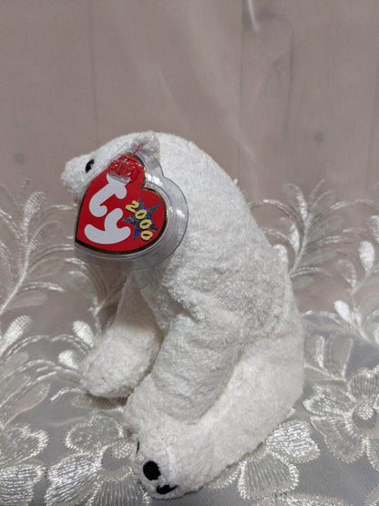 Ty Beanie Baby - Aurora The Polar Bear (6in) - Vintage Beanies Canada