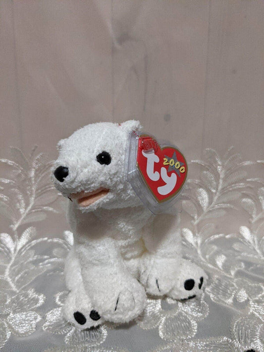 Ty Beanie Baby - Aurora The Polar Bear (6in) - Vintage Beanies Canada