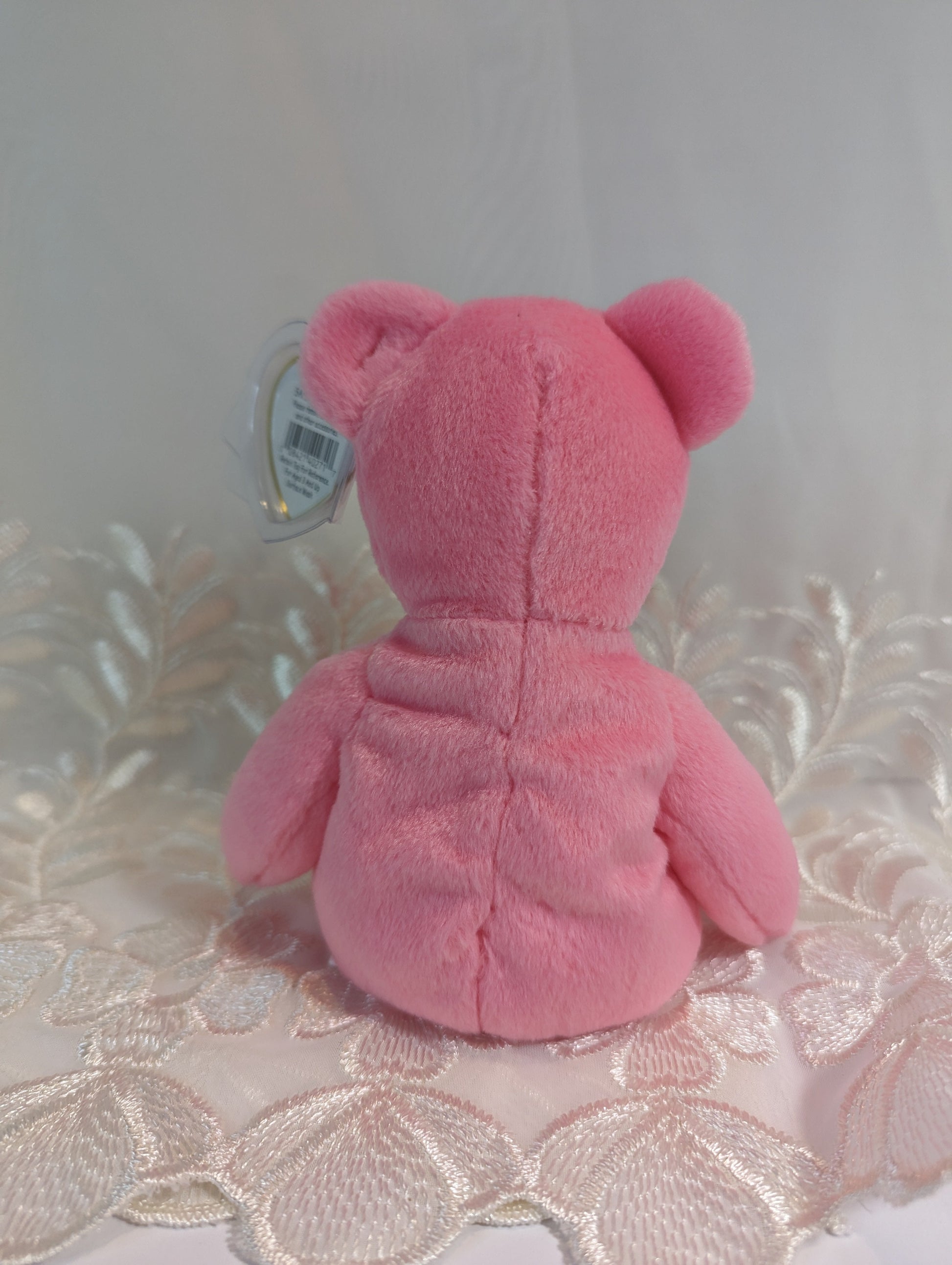 Ty Beanie Baby - Aware The Pink Breast Cancer Awareness Bear (8.5in) - Vintage Beanies Canada