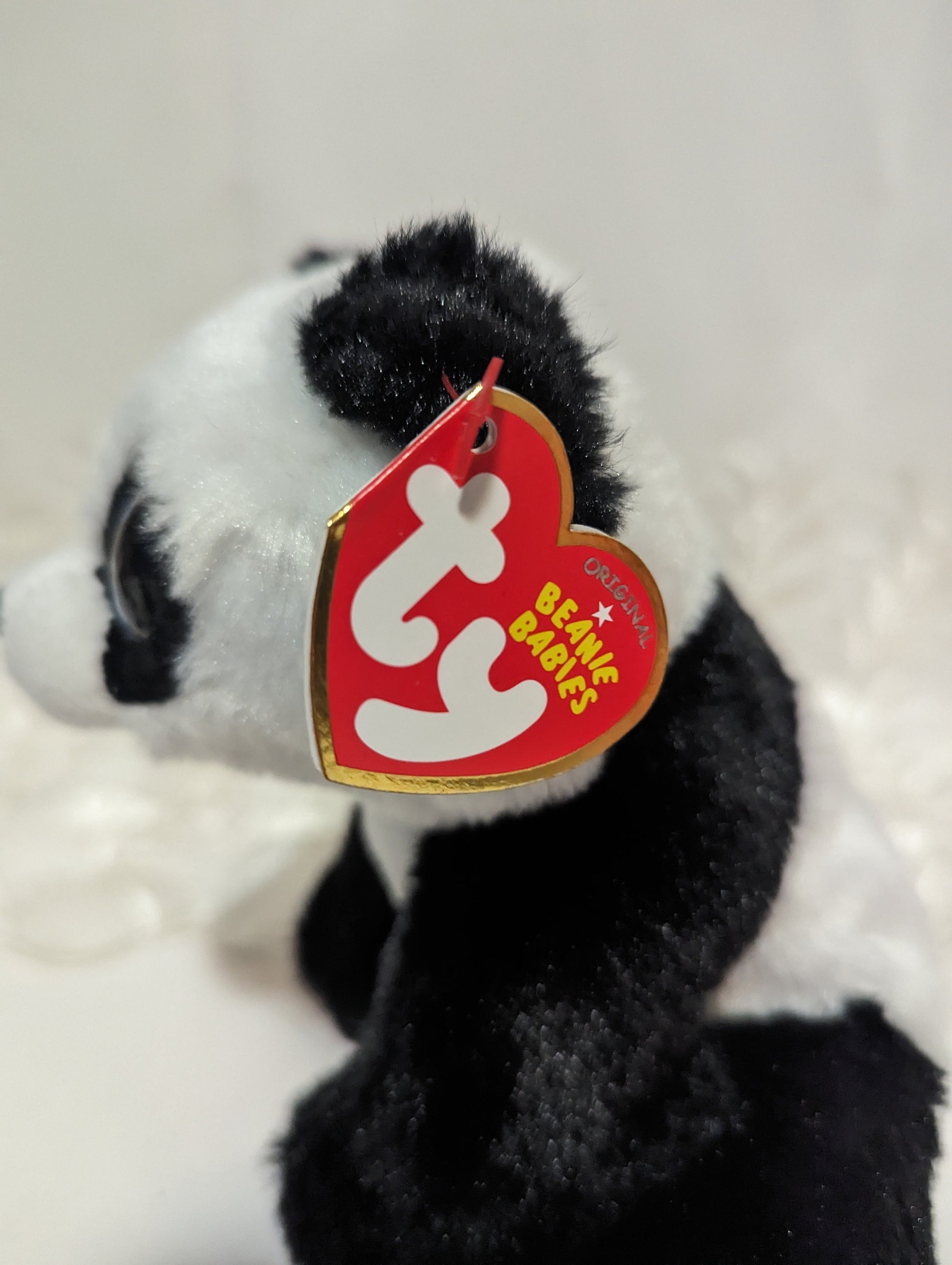 Ty Beanie Baby - Baboo The Panda (6in) - Vintage Beanies Canada