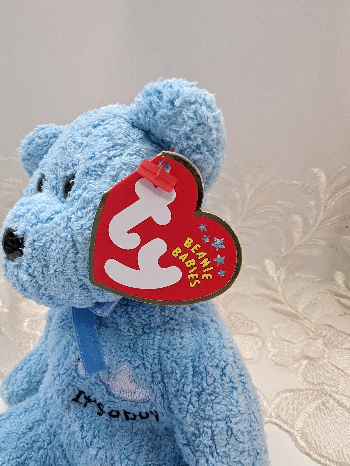 Ty Beanie Baby - Baby Boy The Bear (8.5 in) - Vintage Beanies Canada