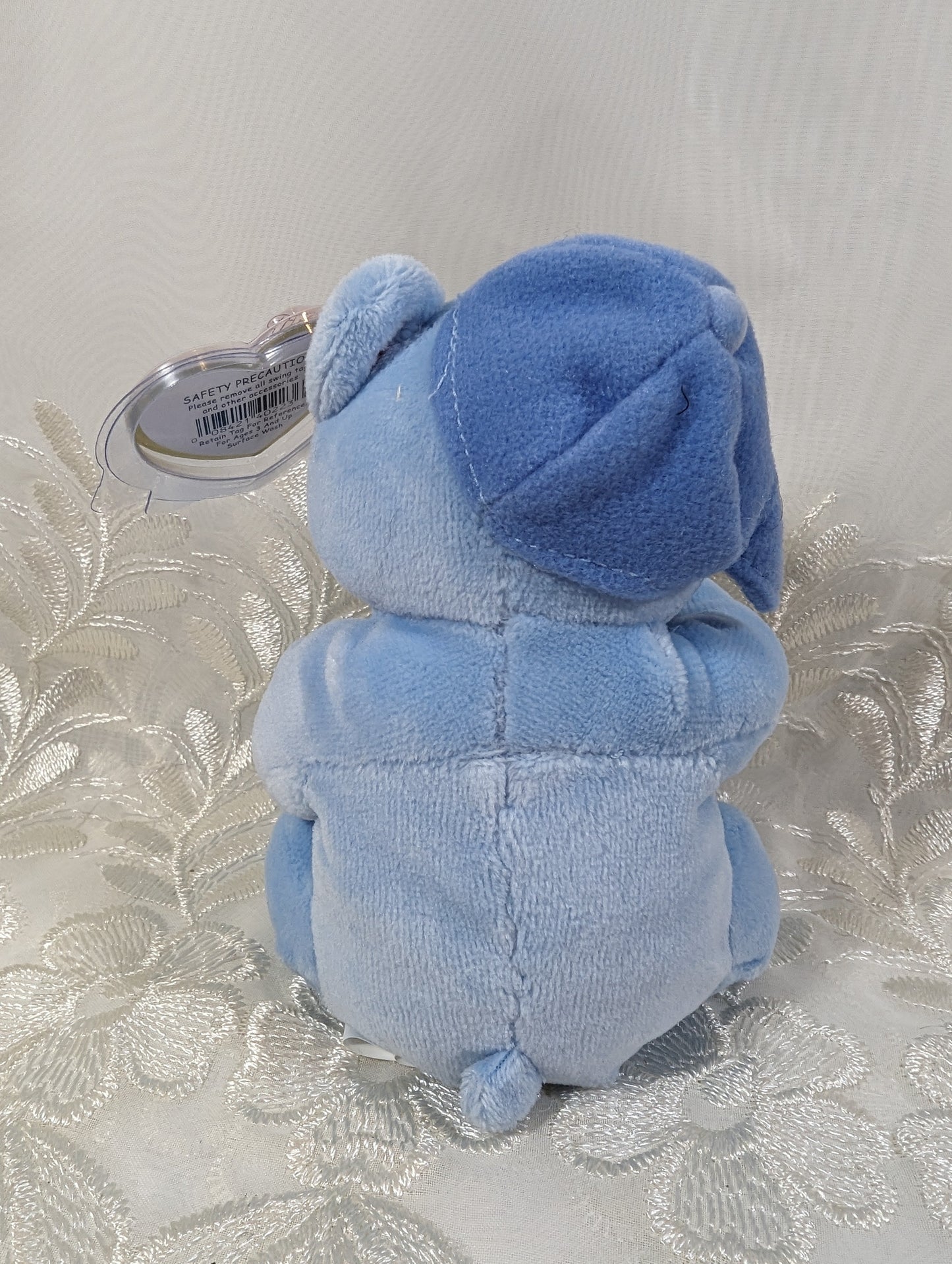 Ty Beanie Baby - Baby Boy The Blue Bear (7in) - Vintage Beanies Canada