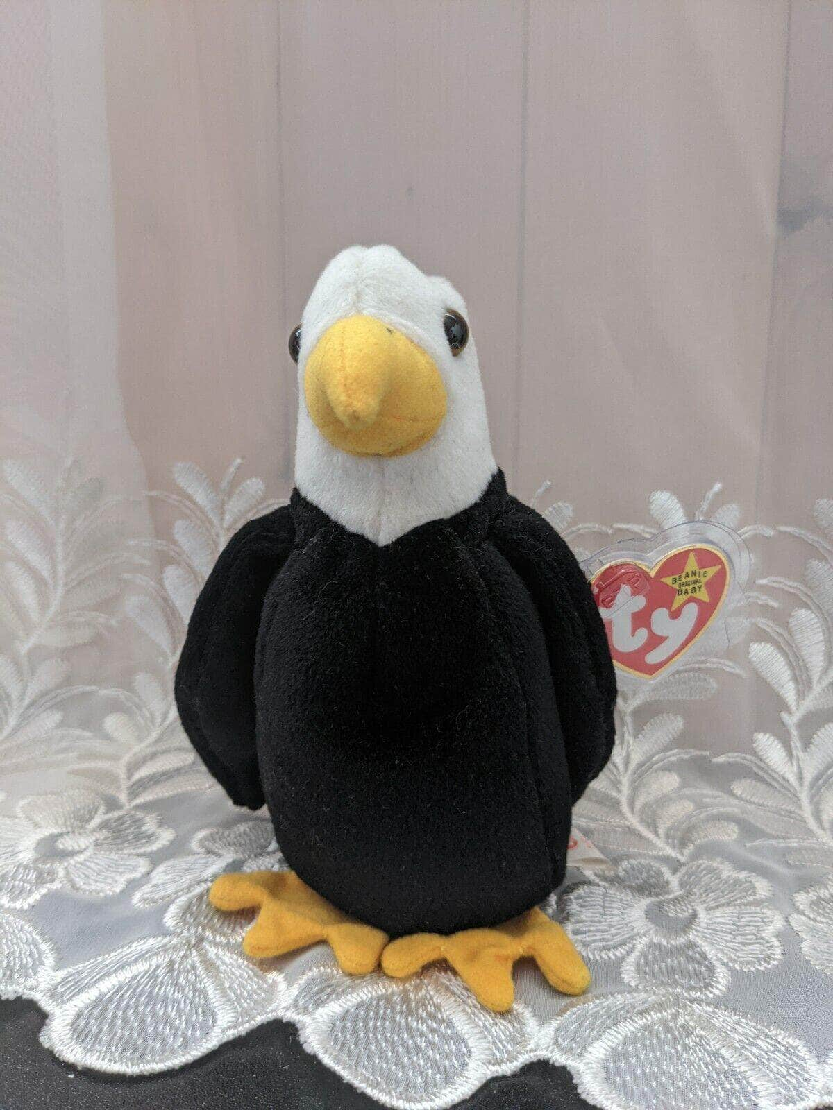 Ty Beanie Baby - Baldy the Bald Eagle (6in) - Vintage Beanies Canada