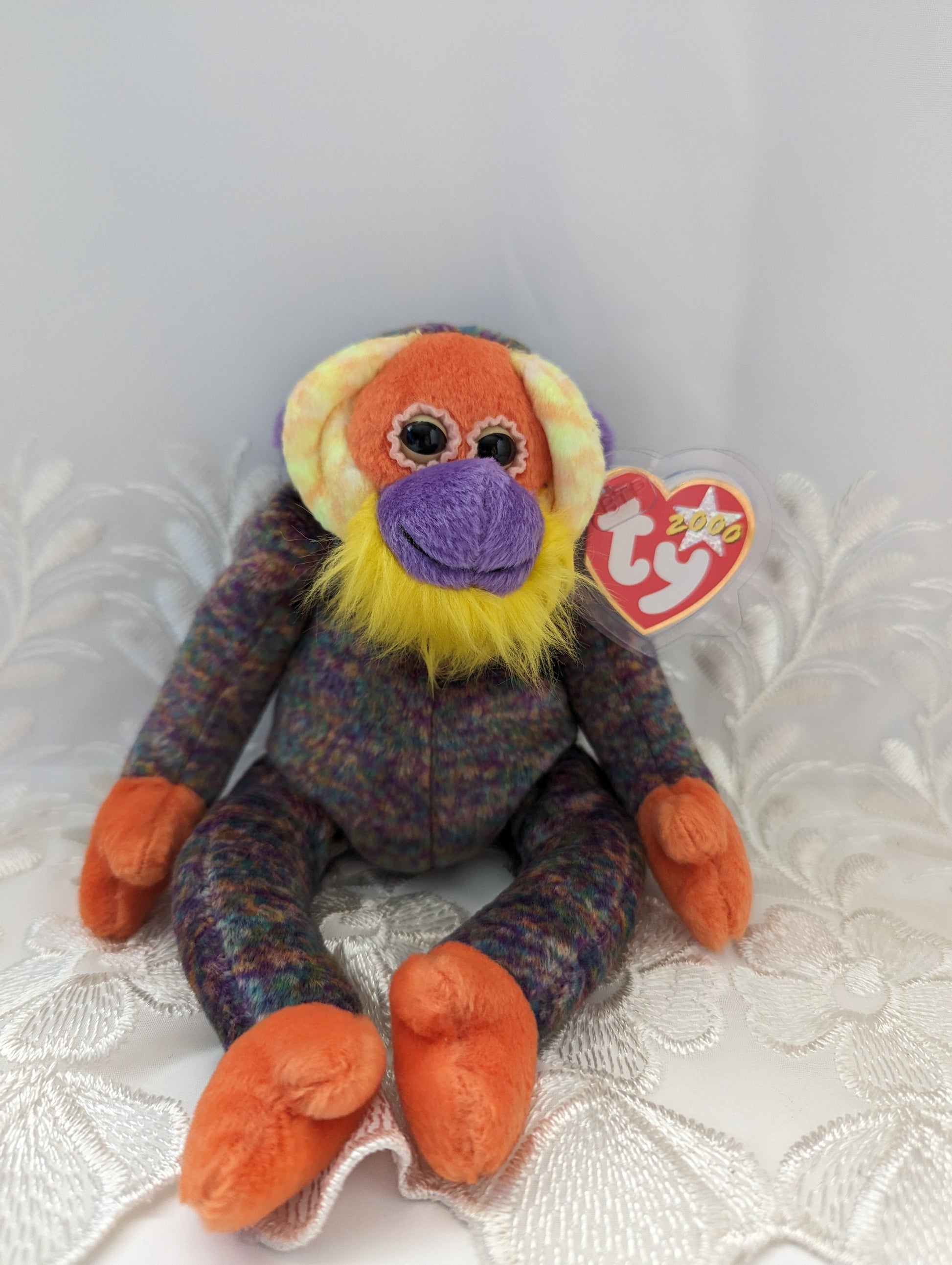 Ty Beanie Baby - Bananas The Orangutan (8in) - Vintage Beanies Canada