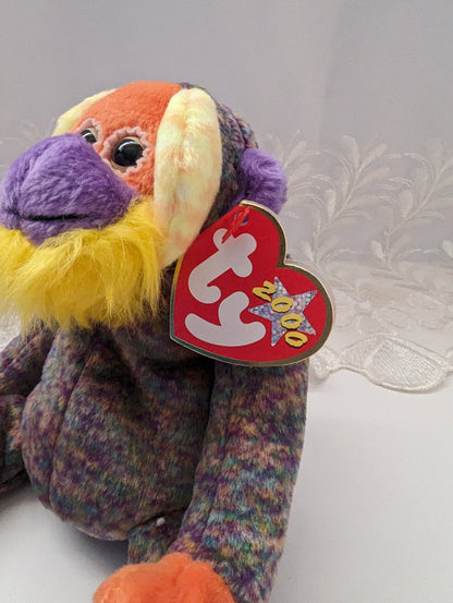 Ty Beanie Baby - Bananas The Orangutan (8in) - Vintage Beanies Canada