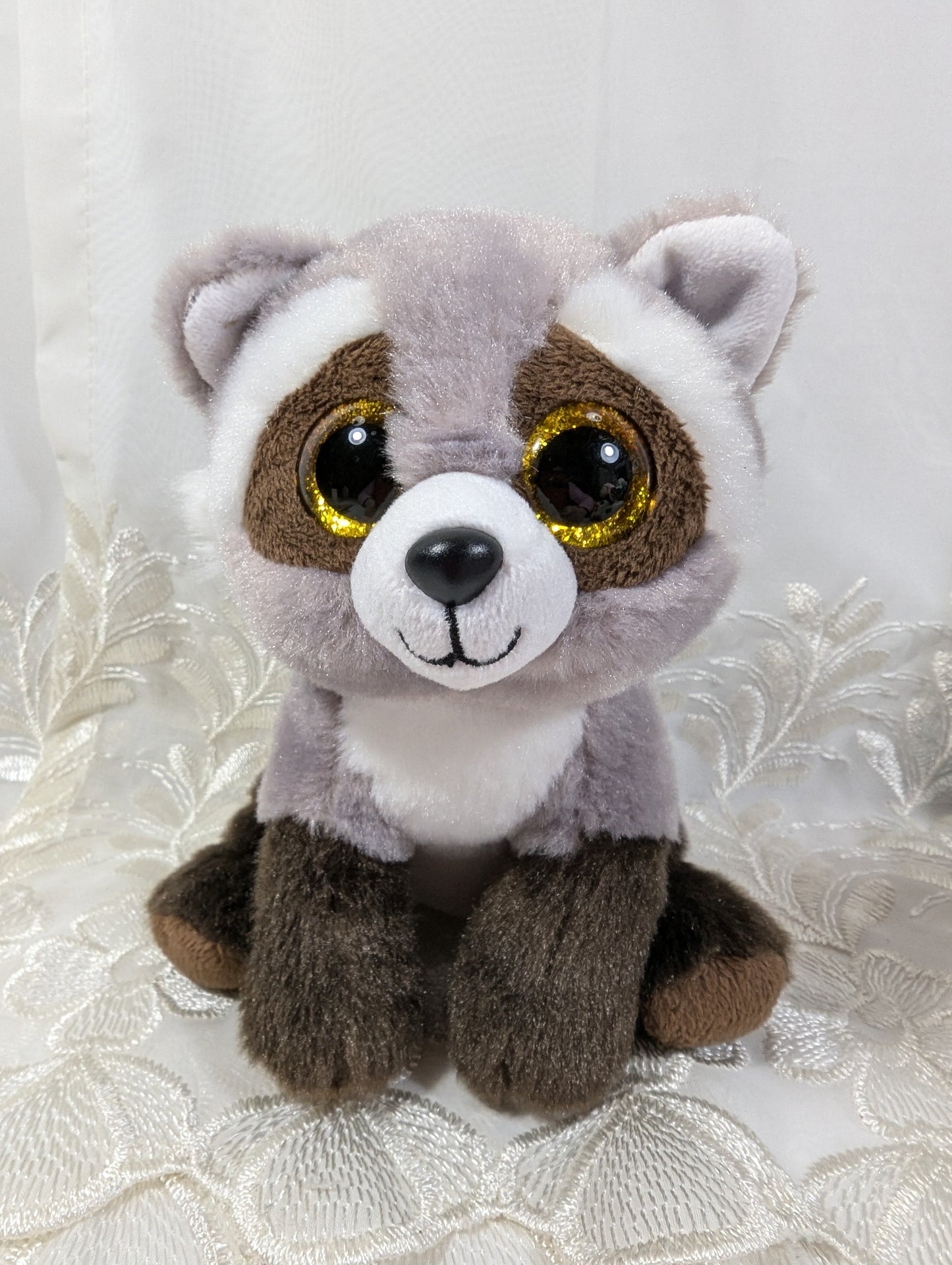 Ty Beanie Baby - Bandit The Raccoon (6in) No Tag - Vintage Beanies Canada