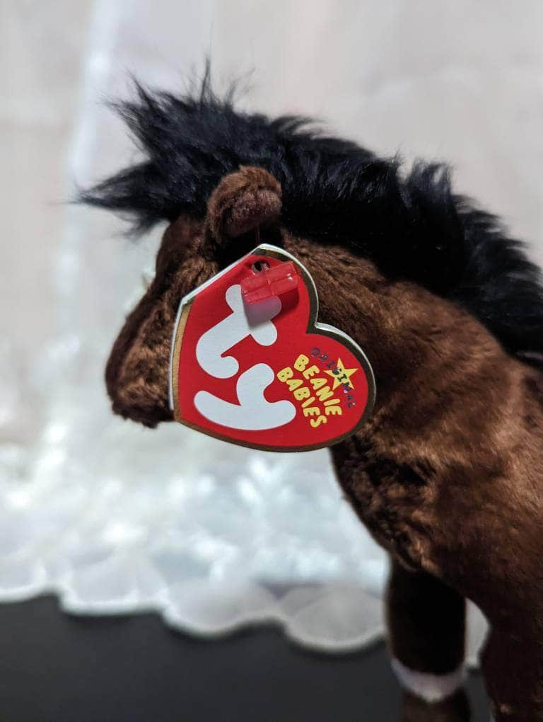 Ty Beanie Baby - Barbaro The Brown Racehorse From The Kentucky Derby (8in) - Vintage Beanies Canada