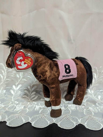 Ty Beanie Baby - Barbaro The Brown Racehorse From The Kentucky Derby (8in) - Vintage Beanies Canada