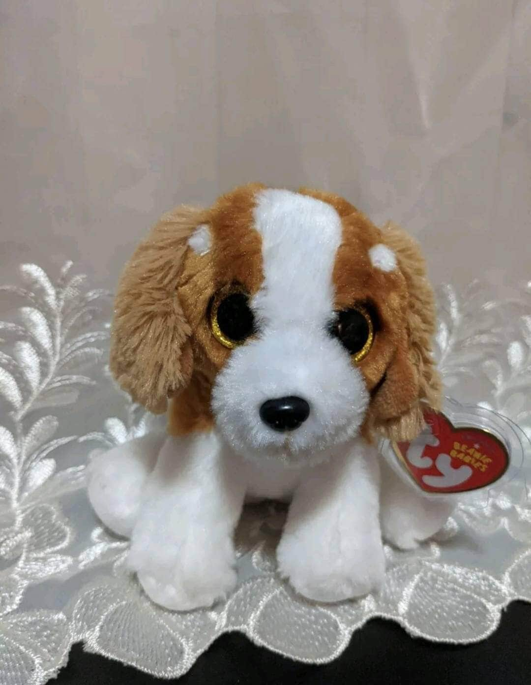 Ty Beanie Baby - Barker The Puppy Dog (6 In) - Vintage Beanies Canada