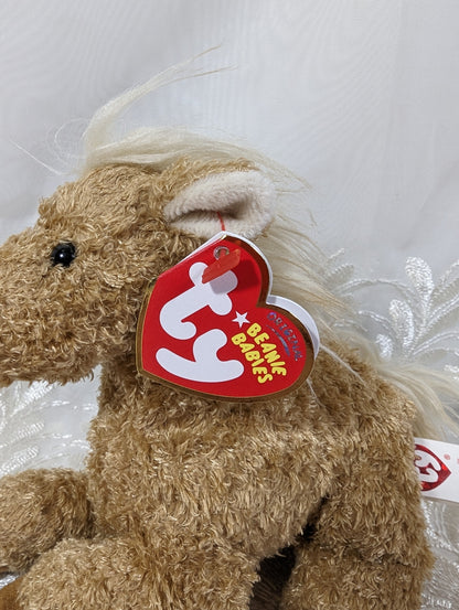 Ty Beanie Baby - Barley The Brown Horse (6in) - Vintage Beanies Canada