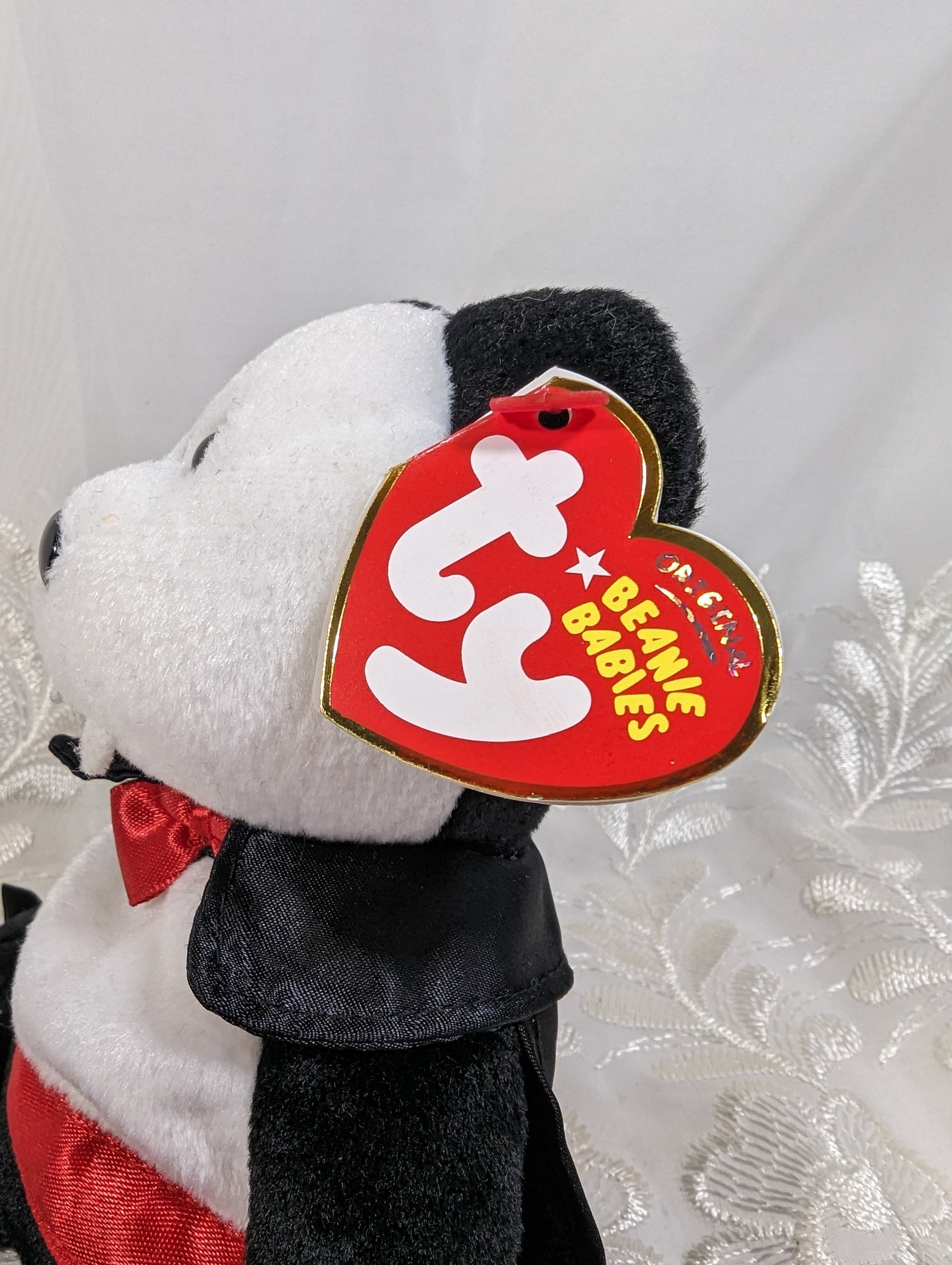 Ty Beanie Baby - Baron Van Pyre The Bear (8.5in) - Vintage Beanies Canada