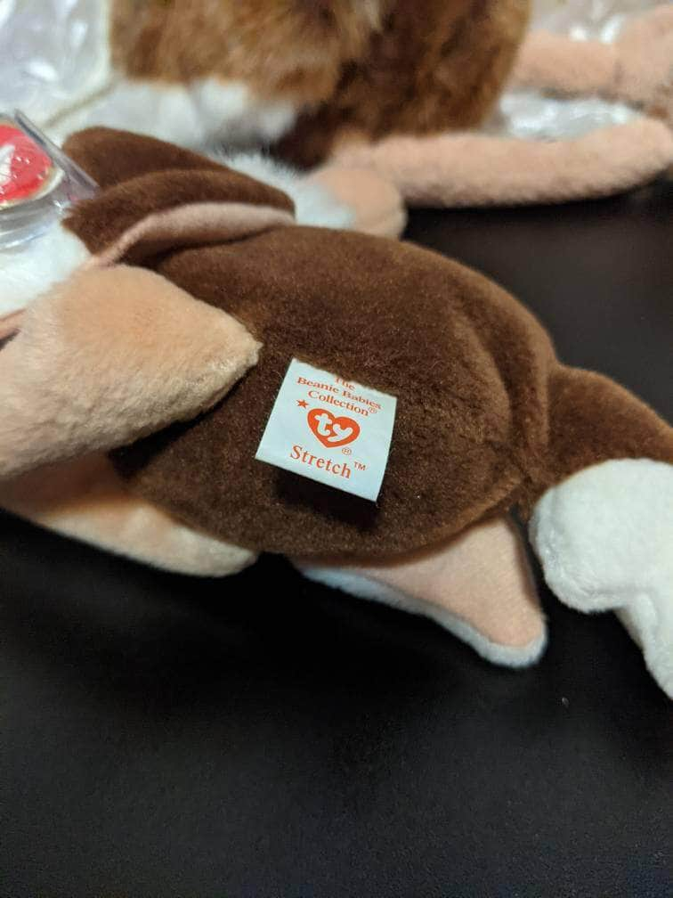 Ty Beanie Baby + Beanie Buddy - Stretch The Ostrich Lot (Sold As Pair) - Vintage Beanies Canada