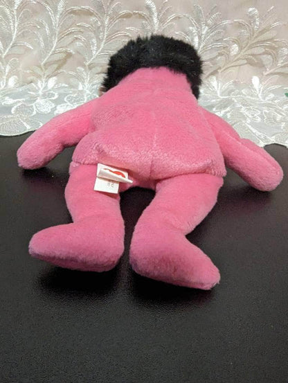 Ty Beanie Baby - Bearning Love The Pink Elvis Presley Bear - Near Mint (9in) - Vintage Beanies Canada