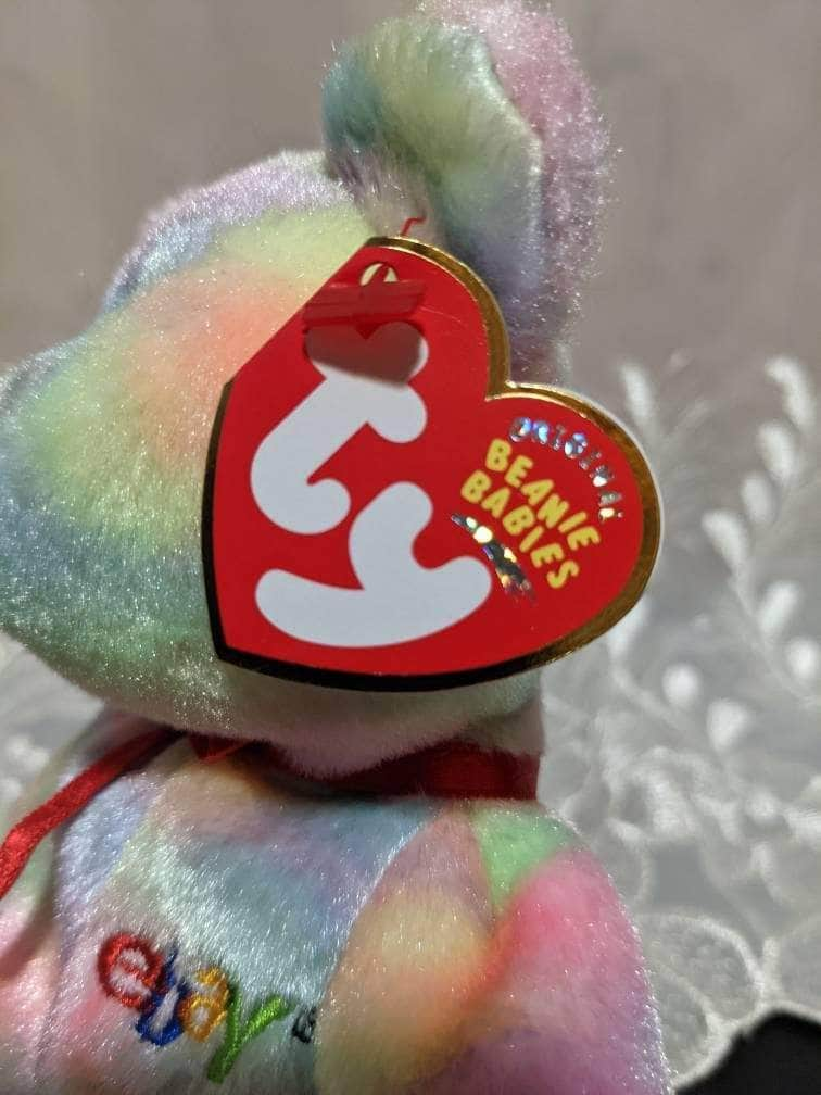 Ty Beanie Baby - Bidder The Ebay Bear (8.5in) - Vintage Beanies Canada