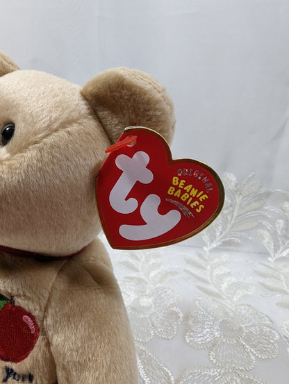 Ty Beanie Baby - Big Apple the New York bear (8.5in) - Vintage Beanies Canada