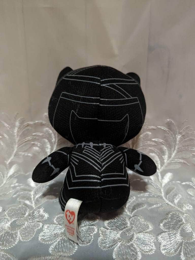 Ty Beanie Baby - Black Panther From The Marvel Collection (7in) No Hang Tag - Vintage Beanies Canada