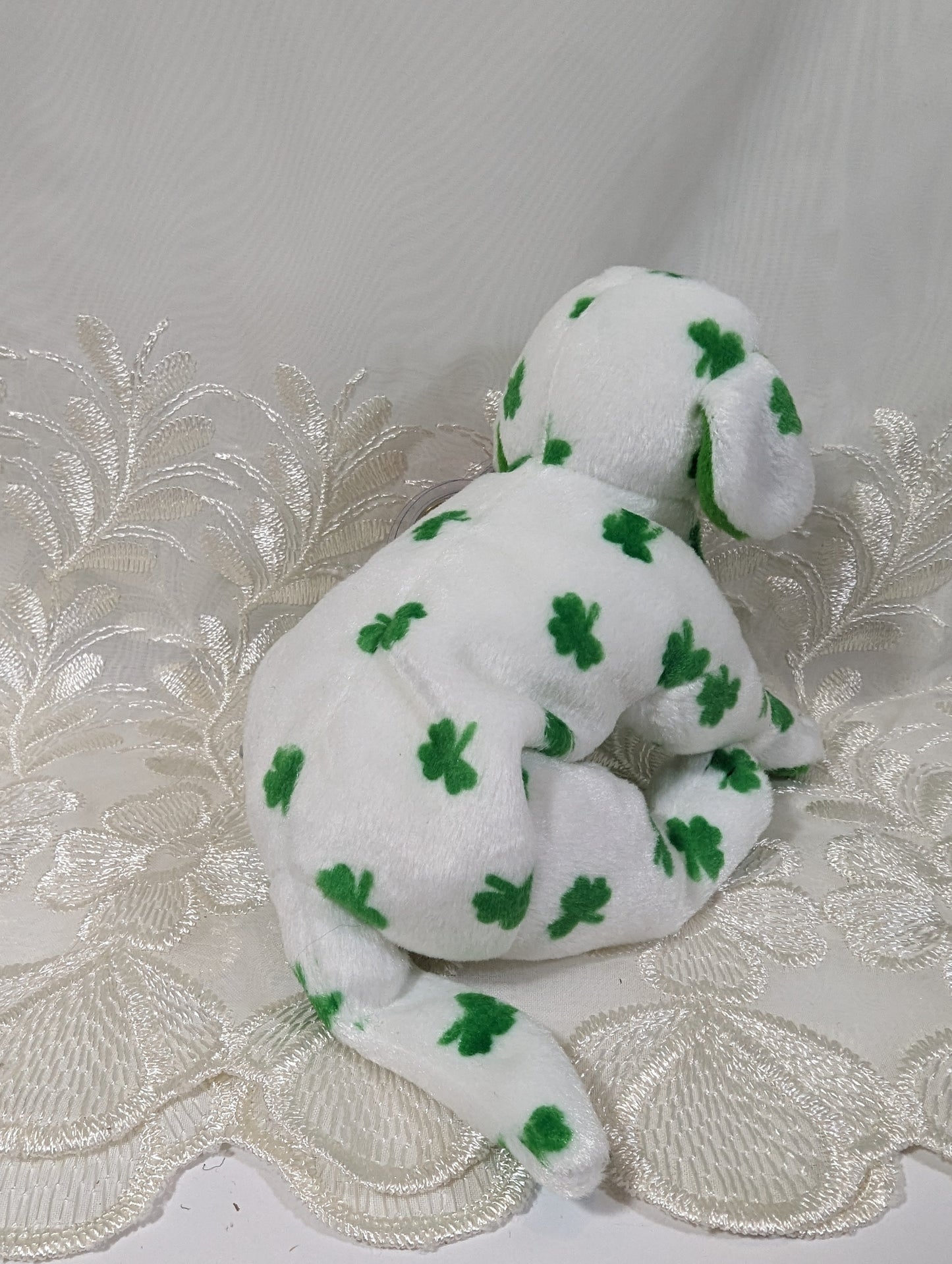 Ty Beanie Baby - BLARN - e The St Patrick's Day Dog (6.5in) - Vintage Beanies Canada