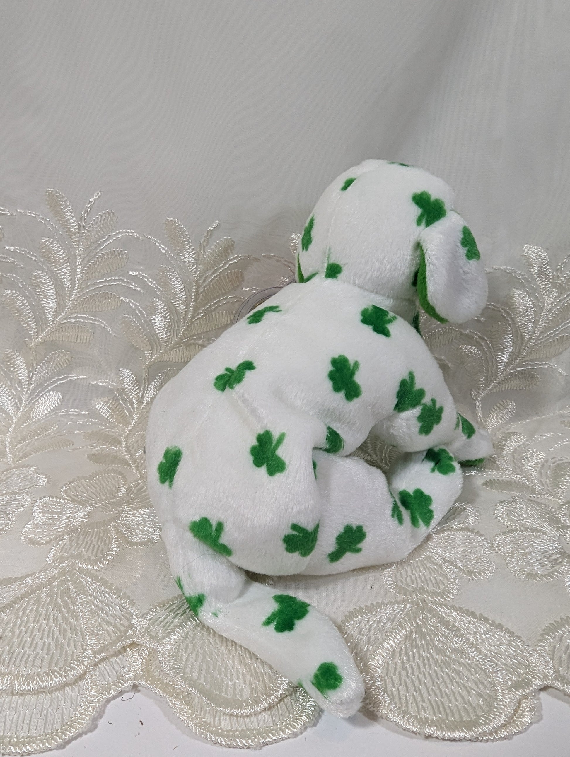 Ty Beanie Baby - BLARN - e The St Patrick's Day Dog (6.5in) - Vintage Beanies Canada