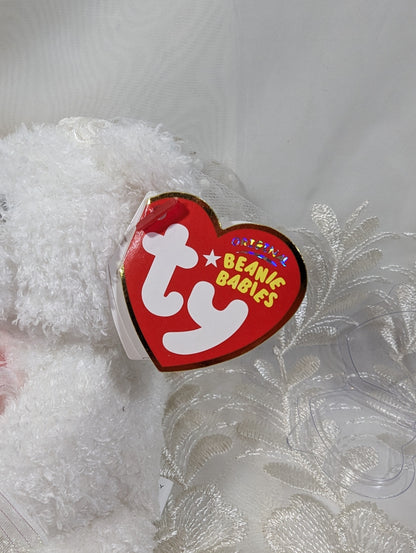 Ty Beanie Baby - Blissful the Wedding Bears (6.5 in) - Vintage Beanies Canada